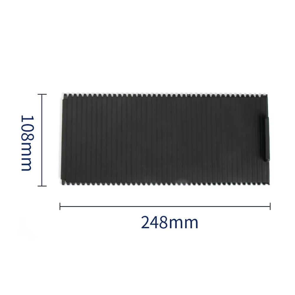 Car Cup Holder Cover Sliding Roller Blind Shutter for Range Rover Sport 2005-2009 FHM5000 Auto Interior Part