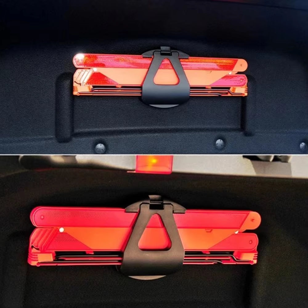 Car Emergency Warning Triangle Bracket Holder Support For Benz C E CLS Class W204 W207 W212 W218 E260 C180 CLS300 AMG 2048900114