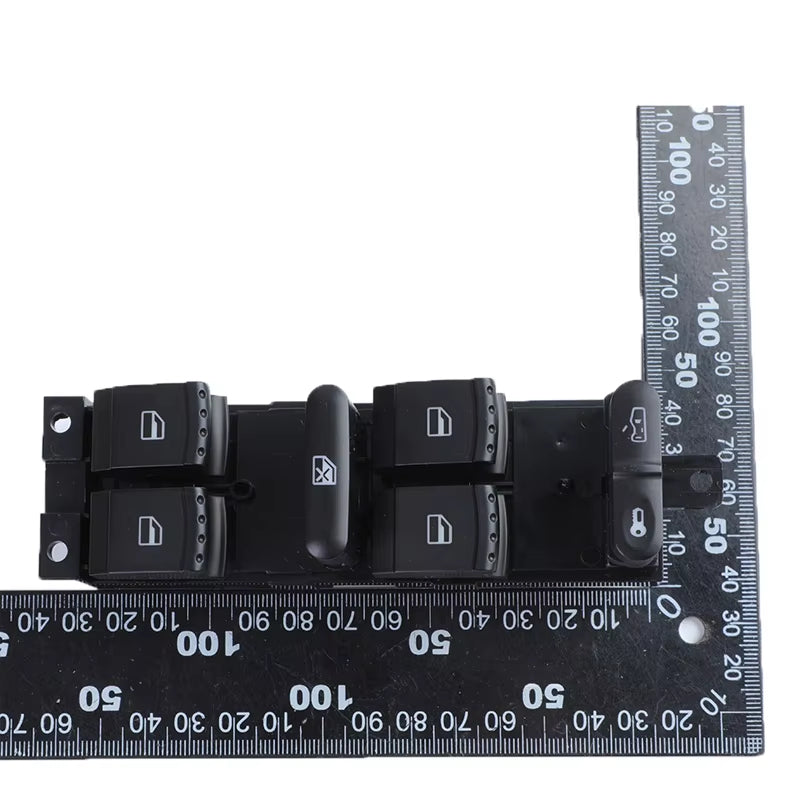 1J4959857C New Master Power Window Switch for VW Golf 4 Jetta MK4 Passat Seat Leon Toledo Skoda