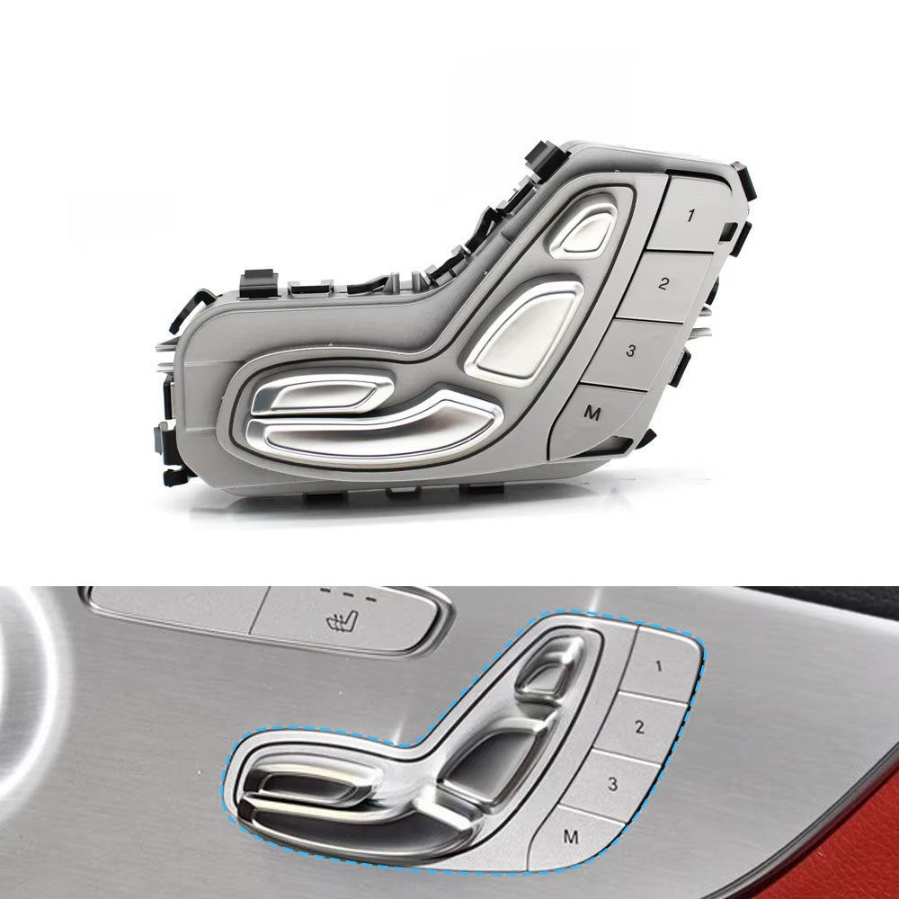 Car Front Seat Backrest Headrest Adjust Switch Memory Button For Benz C E GLC CLS EQC Class W205 W253 W213 W257 W293 2139059803
