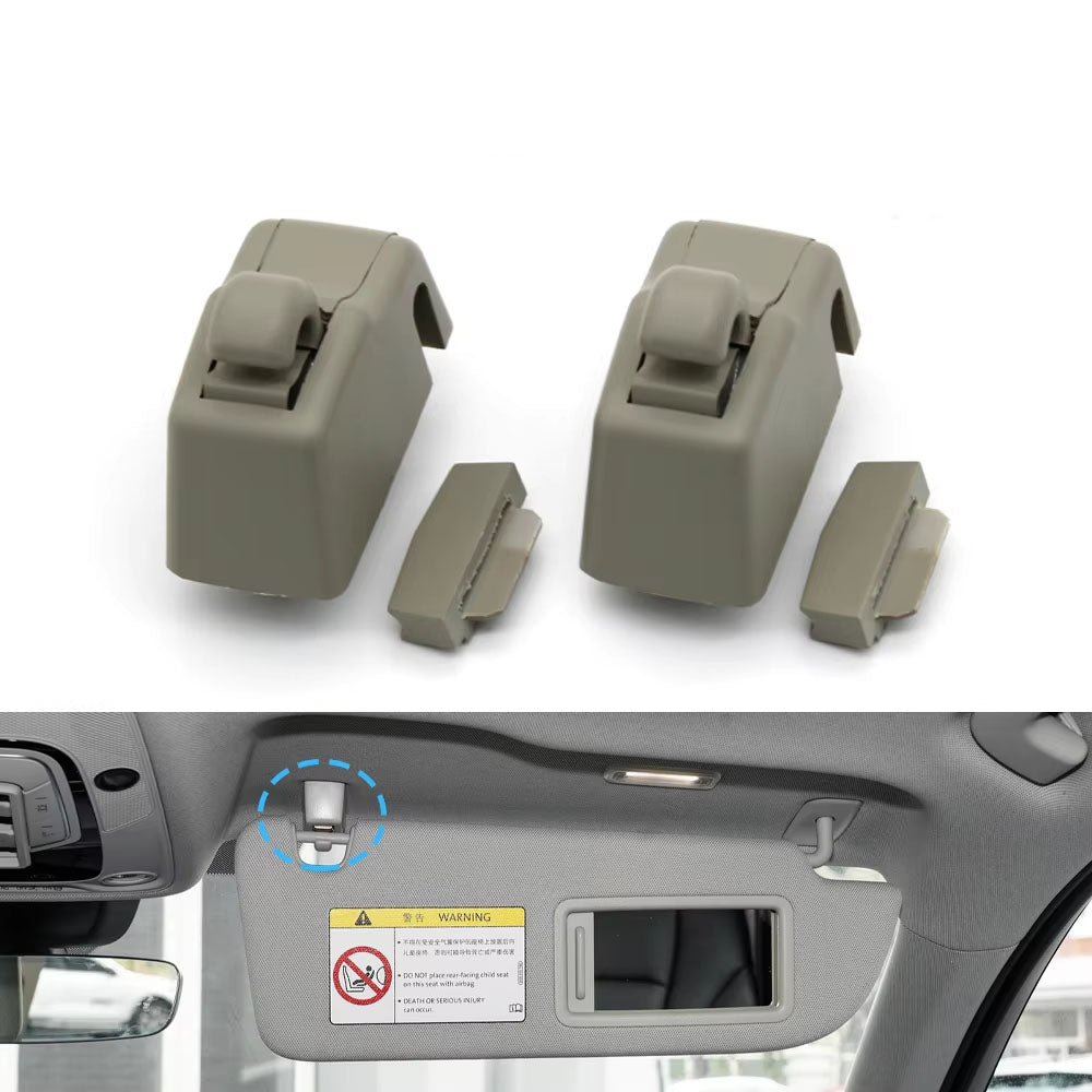 Car Sun Visor Fixing Buckle Retainer Sun Visor Support Clip Hook Bracket For Audi Q7 VW Touareg Cayenne 4L0859561,4L0859562