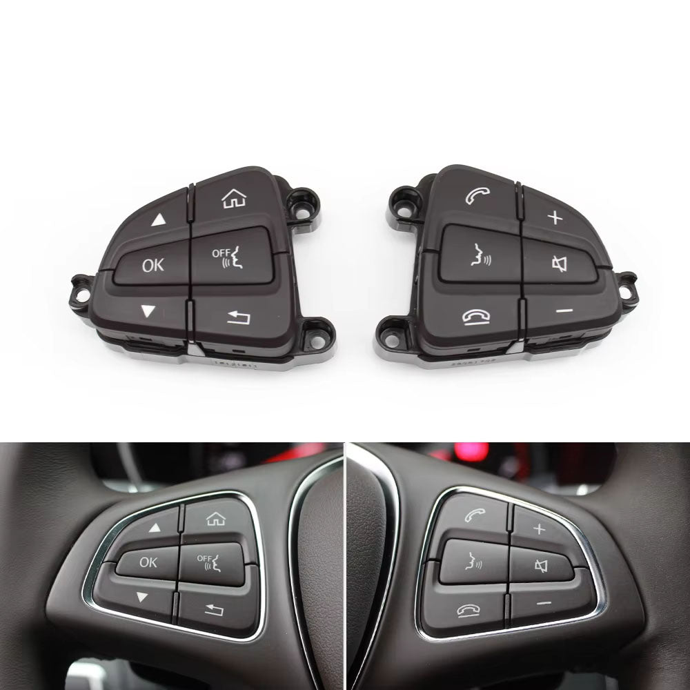 W205 W253 Car Multi-function Steering Wheel Control Switch Buttons For BENZ C GLC Class W205 W253 A0999050200 A0999050300