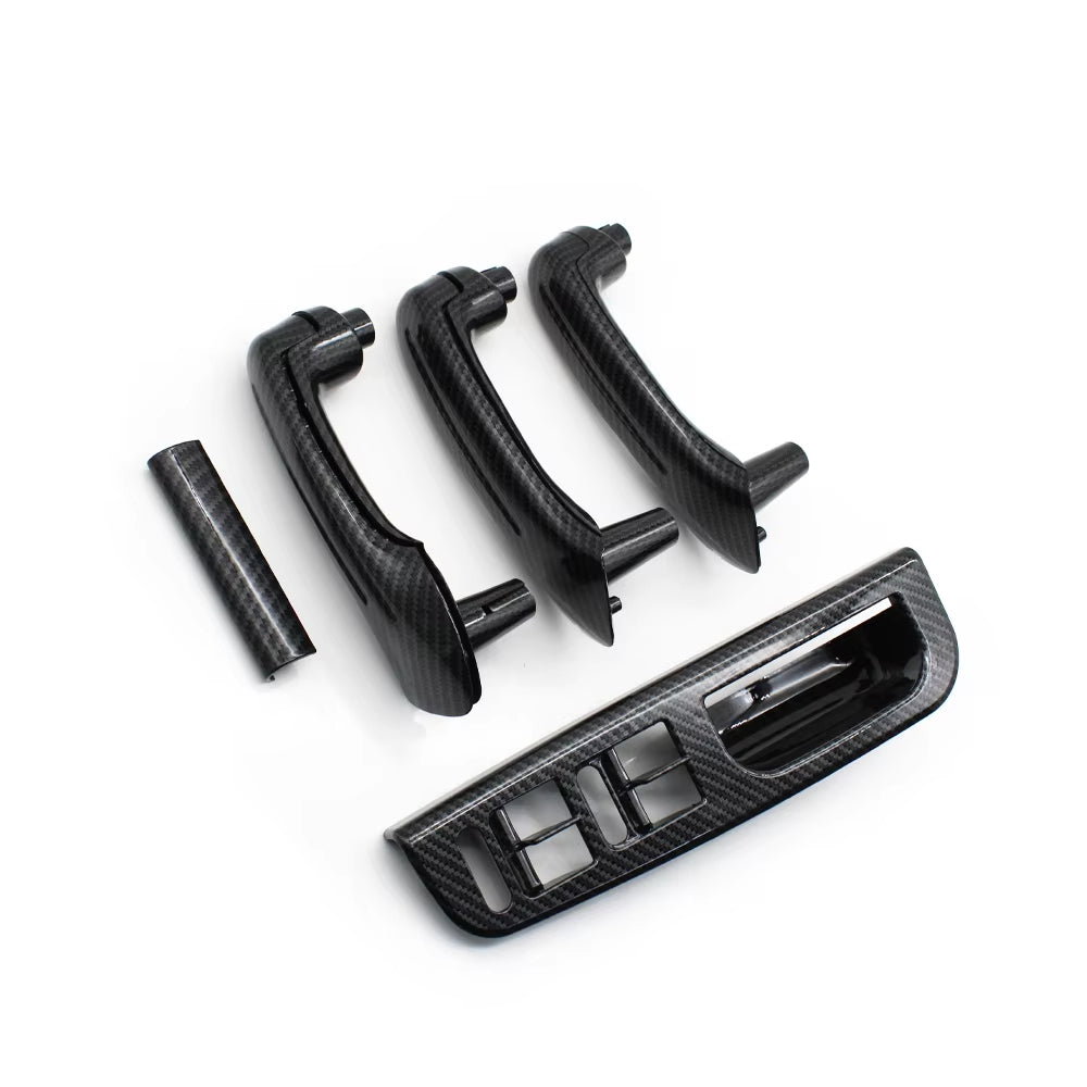 LHD Car Front Rear Left Right Door Pull Grab Handle Cover Panel Trim For VW Bora Golf 4 MK4 Jetta 1999-2004