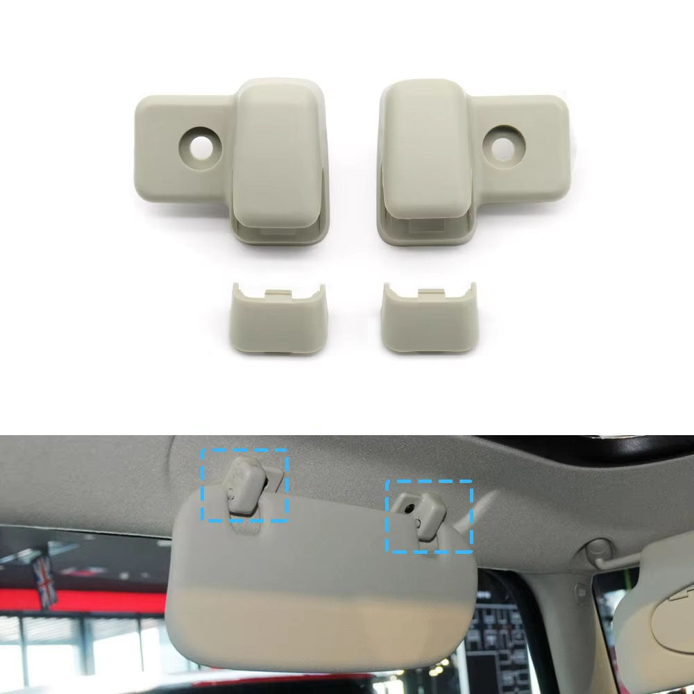 Car Roof Side Sun Visor Fixing Buckle Retainer Hook Fastener Clip Holder Bracket For BMW Mini Cooper R55 R56 R60 2007-2014