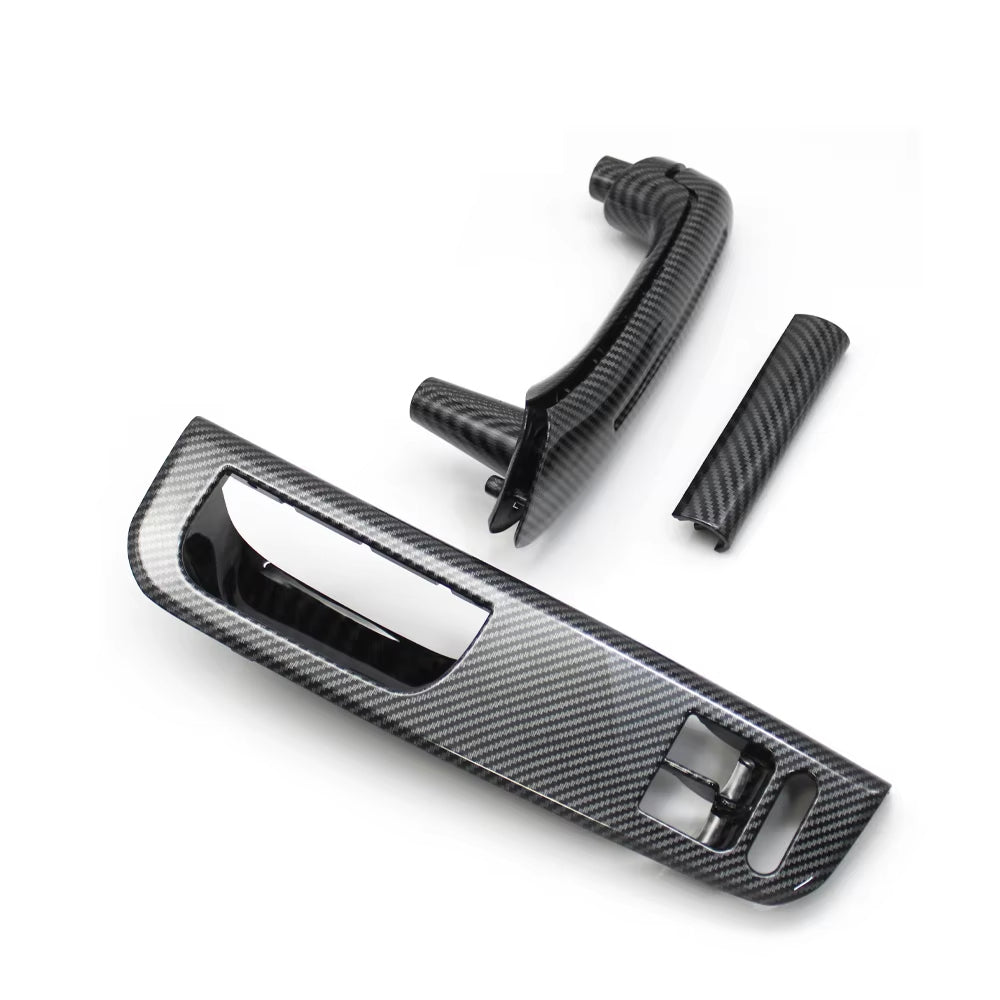 Car Door Interior Window Switch Panel Bezel Trim Inside Door Pull Grab Handle For VW Bora Golf 4 MK4 Jetta Passat 1999-2004