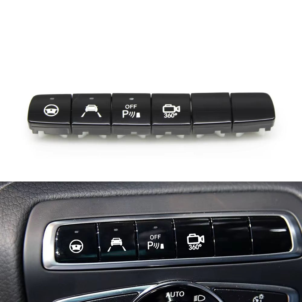 Car Headlight Camera Parking PDC Sensor Switch Block Radar Cruise Lane Assist Switch Button For Benz W205 X253 W447 W213 W238