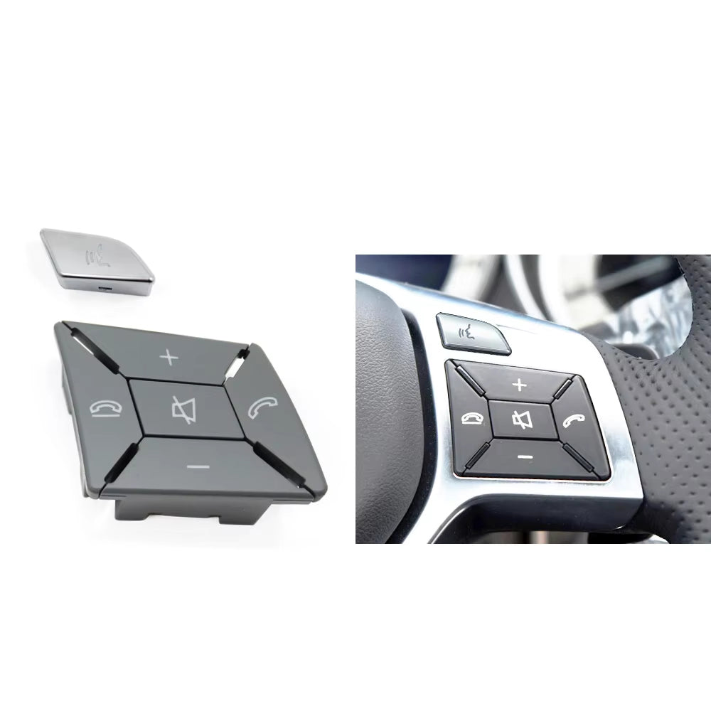 W204 Car Steering Wheel Switch Multi-functional Button For Mercedes BENZ C E A GLK Class X204 W212 W156 W246 W207 W117 W218