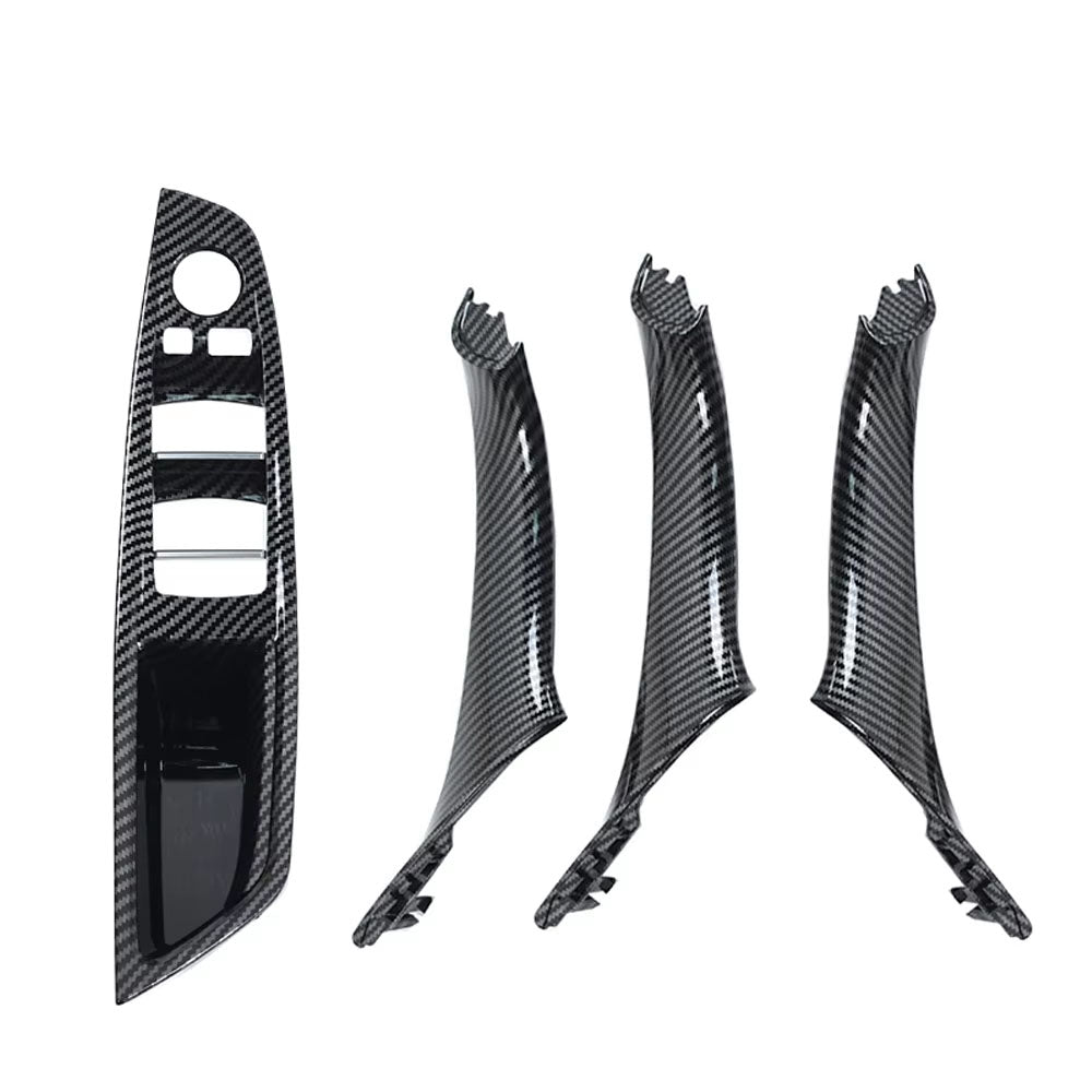 Left Hand Driver Interior Door Window Switch Panel Pull Handle Set For BMW F10 F11 F18 520 523 525 528 530