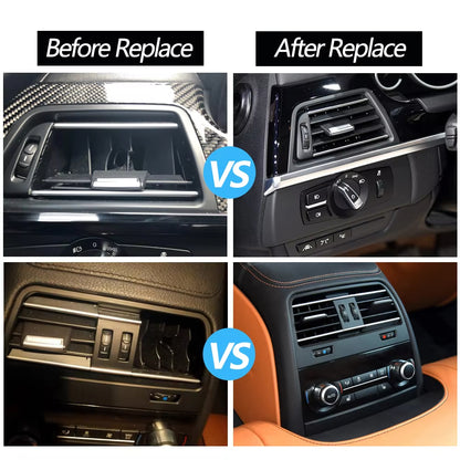 LHD RHD Front Rear Air Conditioning AC Vent Grille Outlet Panel Cover For BMW 6 Series F06 F12 F13 630 635 640 645 650 2011-2018