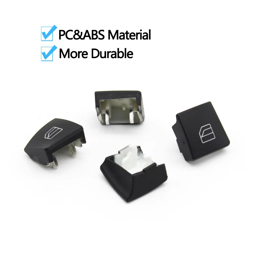 Car Window Switch Button Cover Cap Replacement For Mercedes Benz A B C E GLK GLA CLA W176 W246 W204 W212 X204 W156 W117