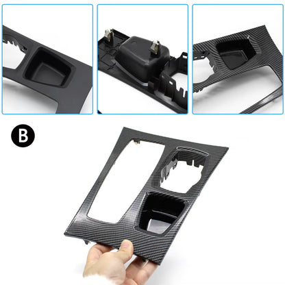 LHD Car Middle Console Gear Shifter Trim Cover Panel For BMW X5 X6 E70 E71 E72 2007-2009 51166954947,51169164485