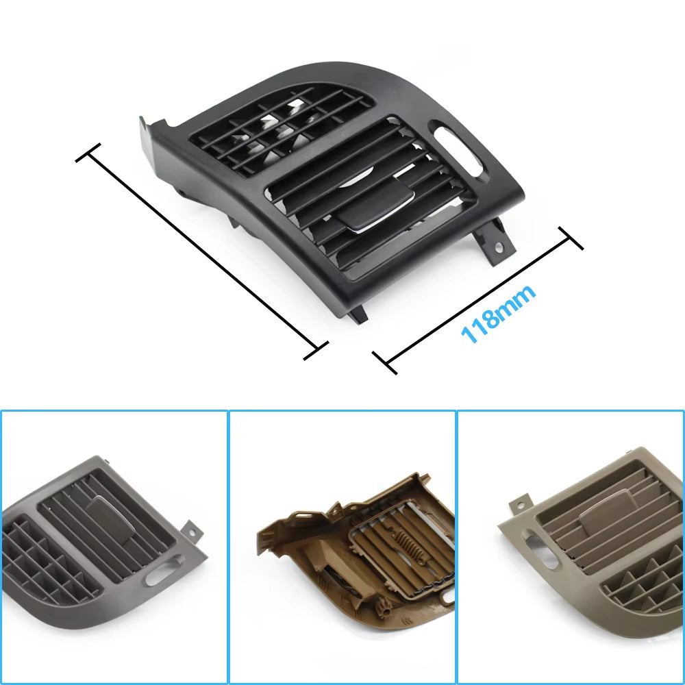 Front Dashboard Air Conditioning AC Vent Grille Cover Panel For Mercedes Benz E Class W211 2003-2008 E200 E230 E260 E280 E300