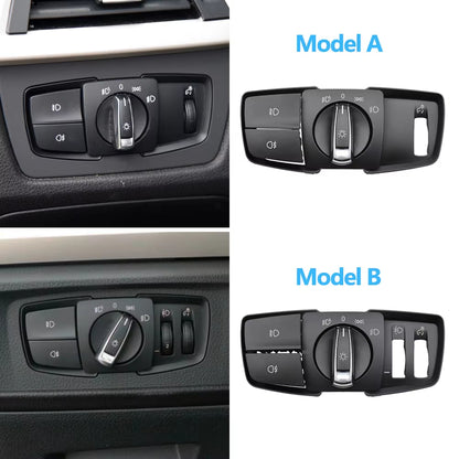 HeadLamp Rotary Foglight Button Headlight Switch Cover Panel For BMW 1 2 3 4 Series F20 F45 F30 F31 61319265300