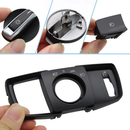 HeadLamp Rotary Foglight Button Headlight Switch Cover Panel For BMW 1 2 3 4 Series F20 F45 F30 F31 61319265300