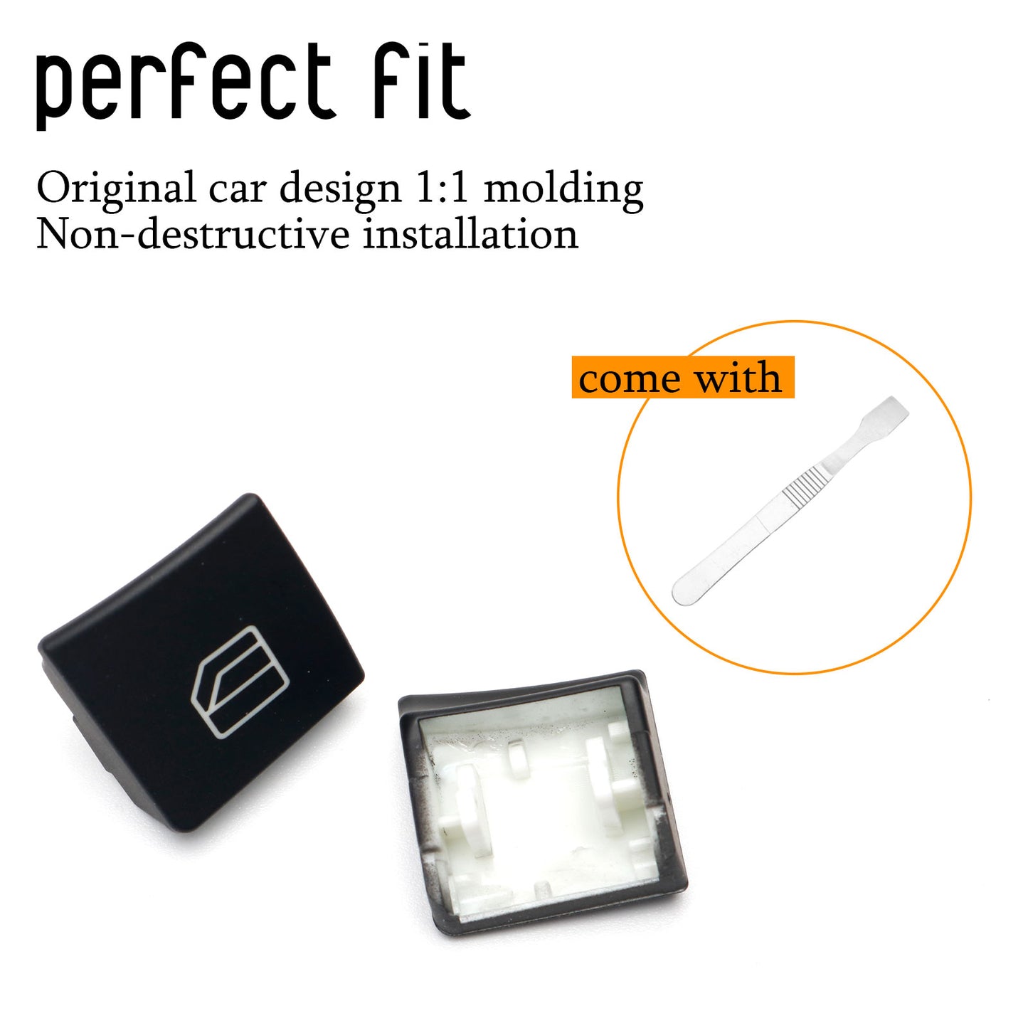 Benz C E GLK ML/GL A B CLA GL GLA GLE GLS Window Button Cover