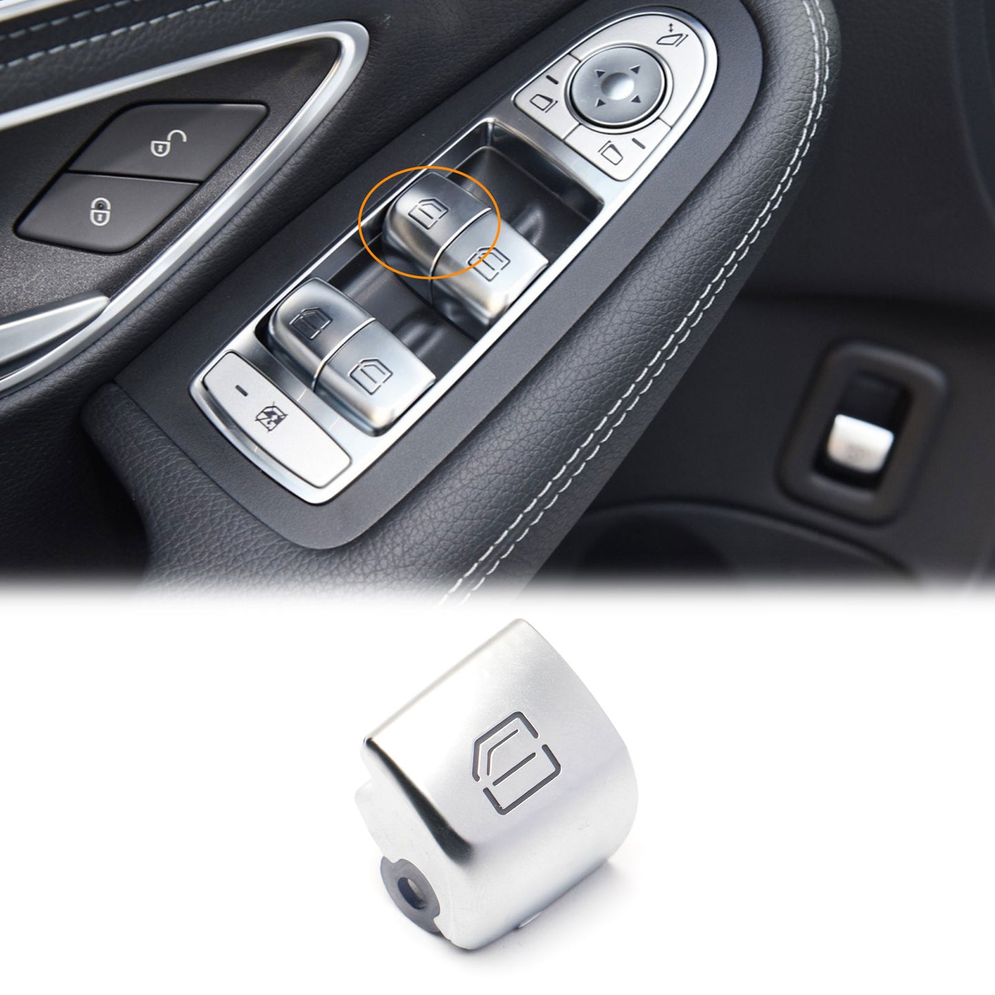 benz W205/W253 class interior window glass lifting switch button driver