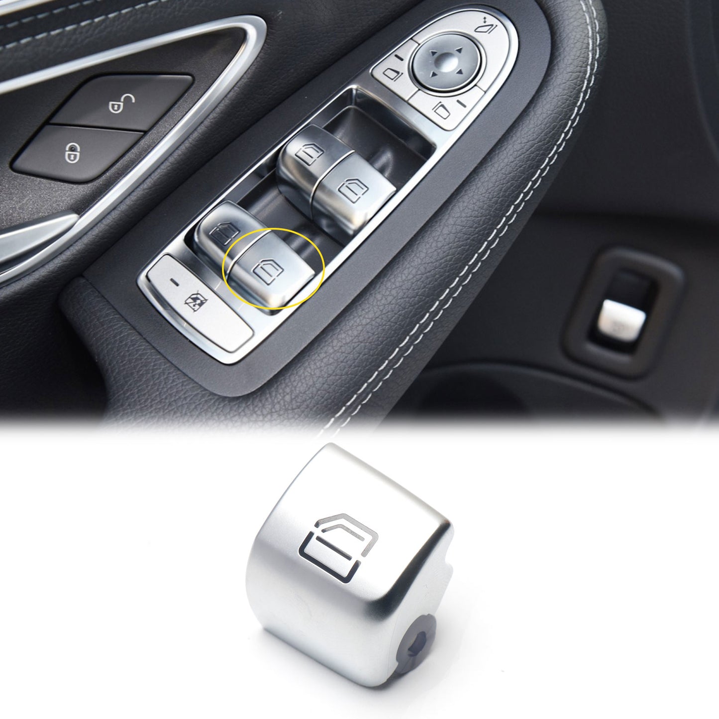 benz W205/W253 class interior window glass lifting switch button driver