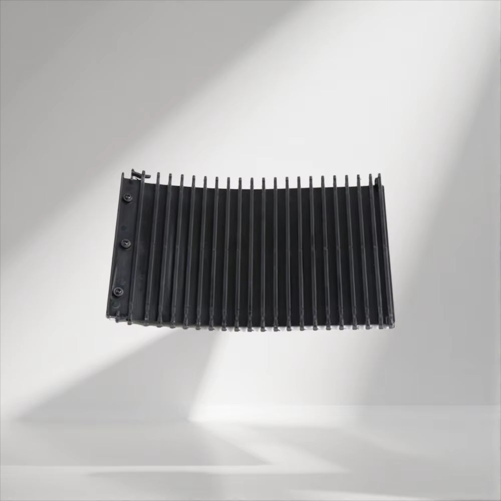 Car Armrest Curtain Center Console Shutter Cover for Peugeot 408 308S Storage Box Black