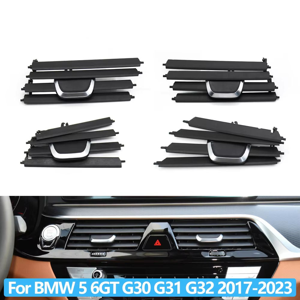 Car Middle Air Vent Outlet Grille AC Vent Slide Clip Repair Kit For BMW 5 Series 5 6GT G30 G31 G32 520d 525i 530i 540i 540d