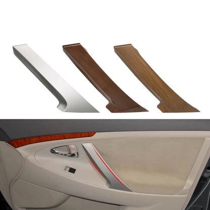 Car Front Rear Door Handle Cover Silver Car Interior Trim Indoor Door Handle Armrest Replacement For Toyota Camry 2006-2011