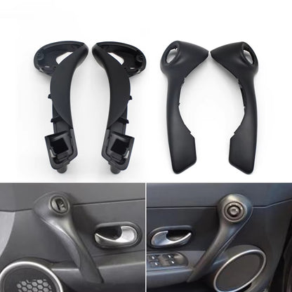 Car Interior Door Front Left Right Pull Grab Inner Handle Outer Cover Control Switch Panel For Renault Clio 3 MK3 2005-2009