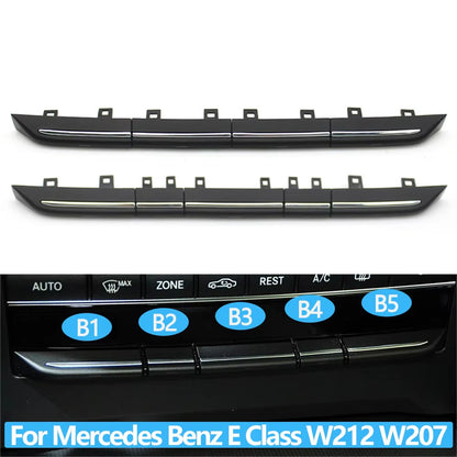 Car AC Heater Button Switch Cover Climate Control Switches Replacement For BENZ E Class W212 W207 E200 E250 E300 E350 E400 E500