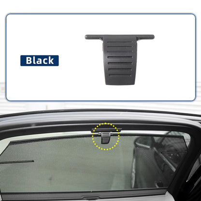 For Audi C7 Q5 2012-2018 1Pc Black Car Sunshade Curtain Buckle Hook Replacement 4GD861334 Clamp Window Curtain Lifting Lug Clip