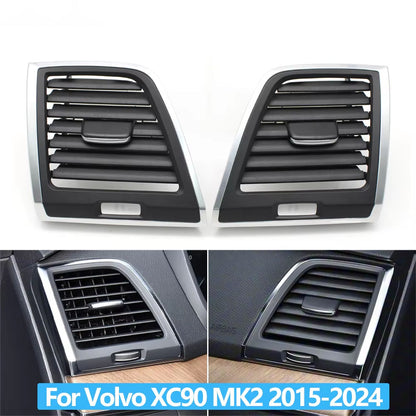 Car Front Dashboard Air Conditioning AC Vent Grille Outlet Panel Cover Replacement For Volvo XC90 2015-2024 32219345,32219346