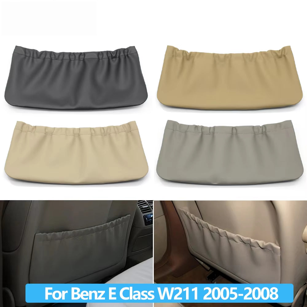 Car Left Right Seat Panel Leather Backrest Trim Cover Panel For Mercedes BENZ E Class W211 2005-2008 E320 E500