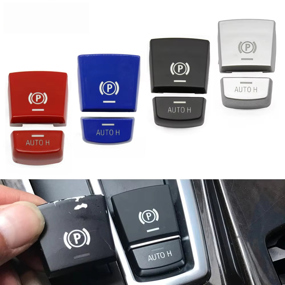 Electronic Parking Brake Switch Auto P Button Switch Cover For BMW 5 7 X3 X4 X5 X6 M5 Series F01 F02 F10 F12 F15 F16 F25 F26