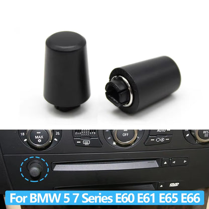 Car Radio CD Player Volume Button Knob For BMW 5 6 7 Series E60 E61 E63 E64 E65 E66 520i 525i 530i 530d 520d 2004-2007