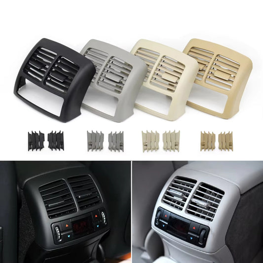W211 Car Rear Air Conditioning AC Vent Grill Outlet Cover Panel For Mercedes Benz E Class 2003-2008 E200 E230 E260 E2800 E350