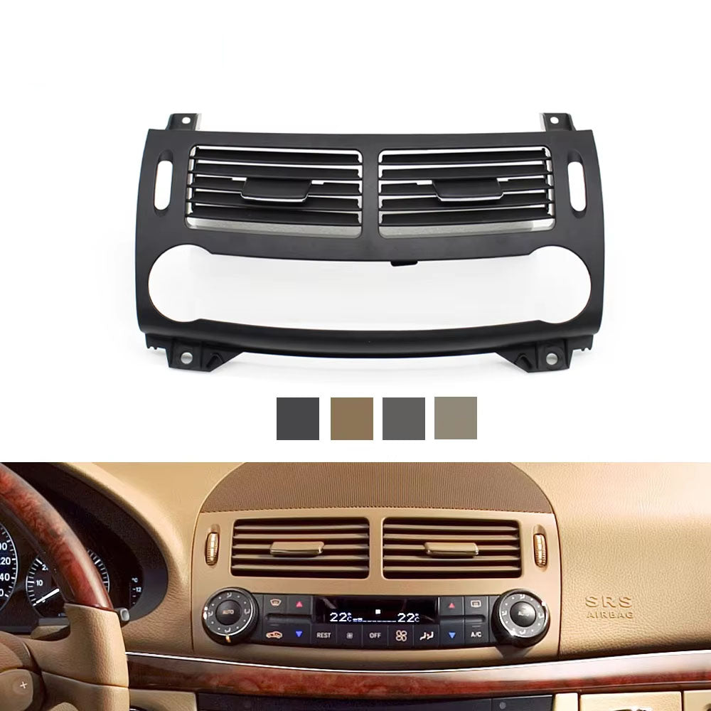 Car Front Dashboard Middle AC Vent Air Vent Grille Panel Cover For Mercedes Benz E Class W211 E280 E350 E320 E63 2118301854