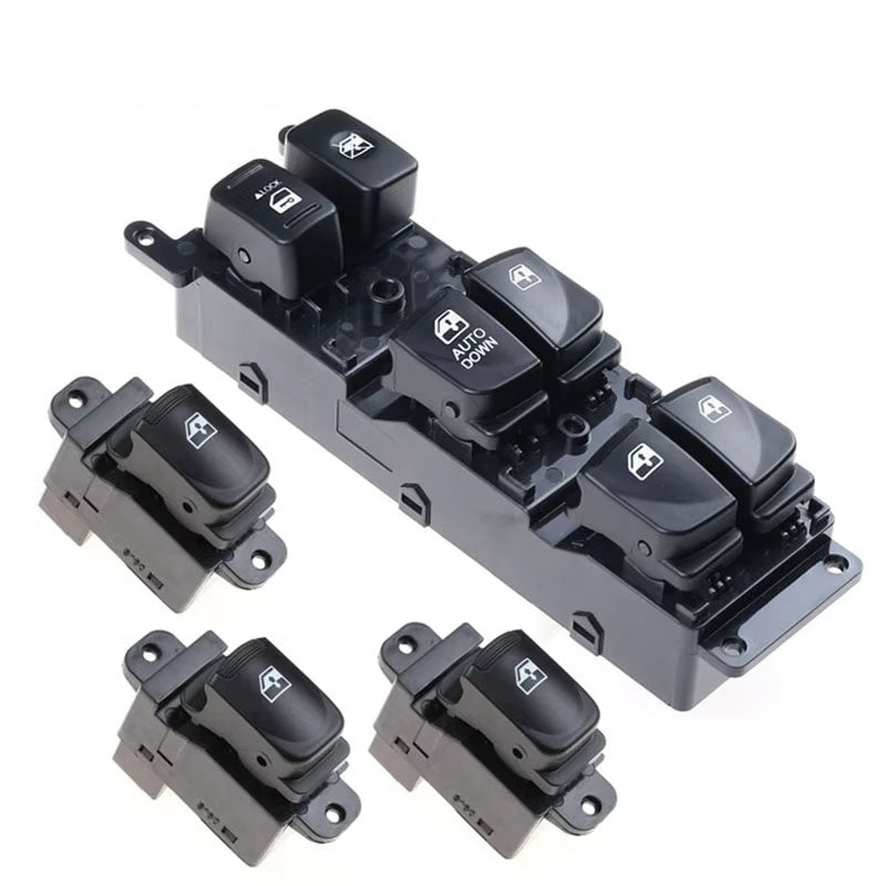93570-1E110 Electric Power Master Window Switch Lifter Glass Control Button 93580-1E000 For Hyundai Accent 2007 2008 2009 2010