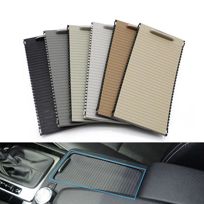 Interior Car Water Cup Holder Roller Blinds Cover For Mercedes Benz W204 C180 C200 C220 C250 C300 W212 E W207 E200 E260 E300