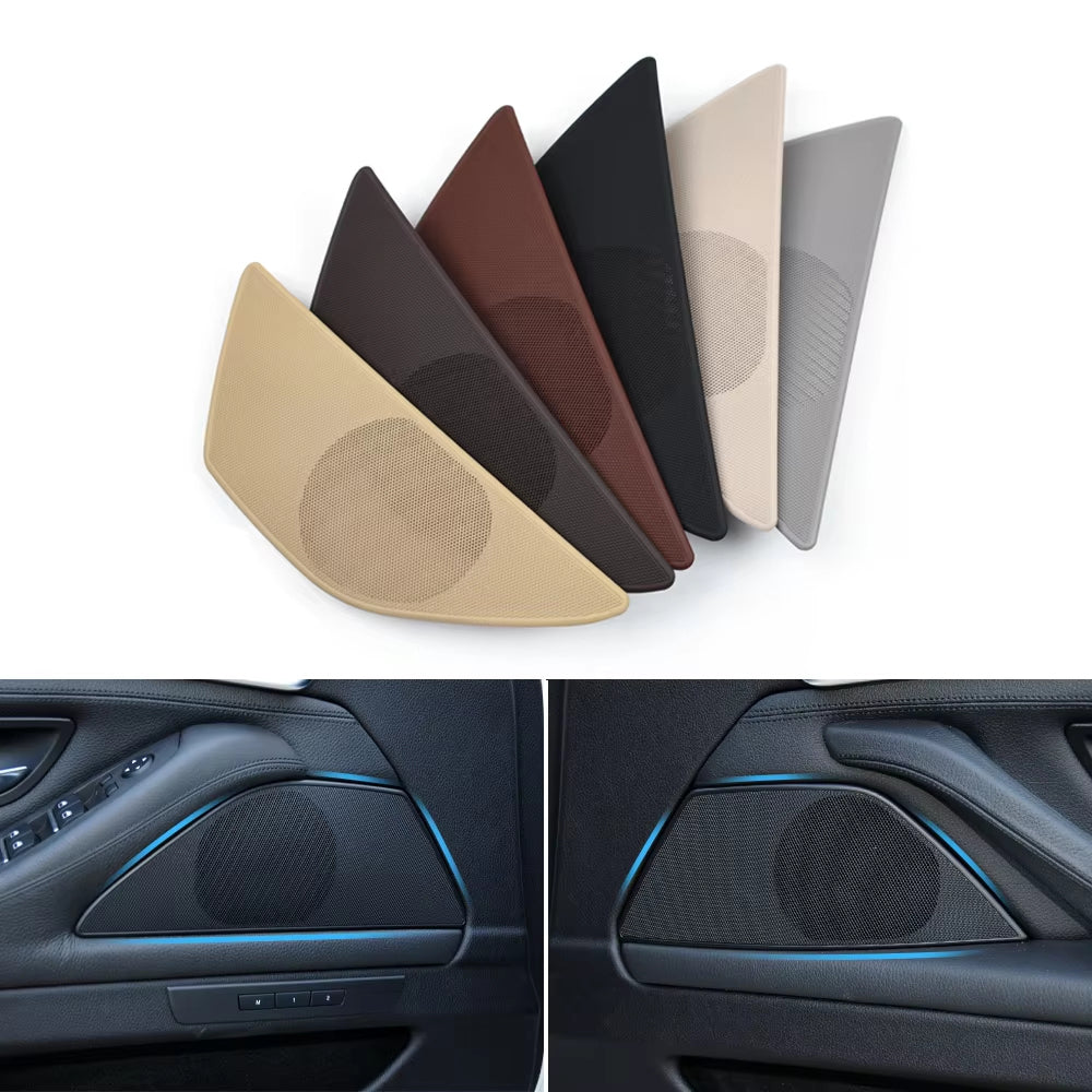LHD Interior Front Left Right Door Upgraded Horn Loud Speaker Sound Audio Cover For BMW 5 Series F10 F11 F18 520 523 525 530