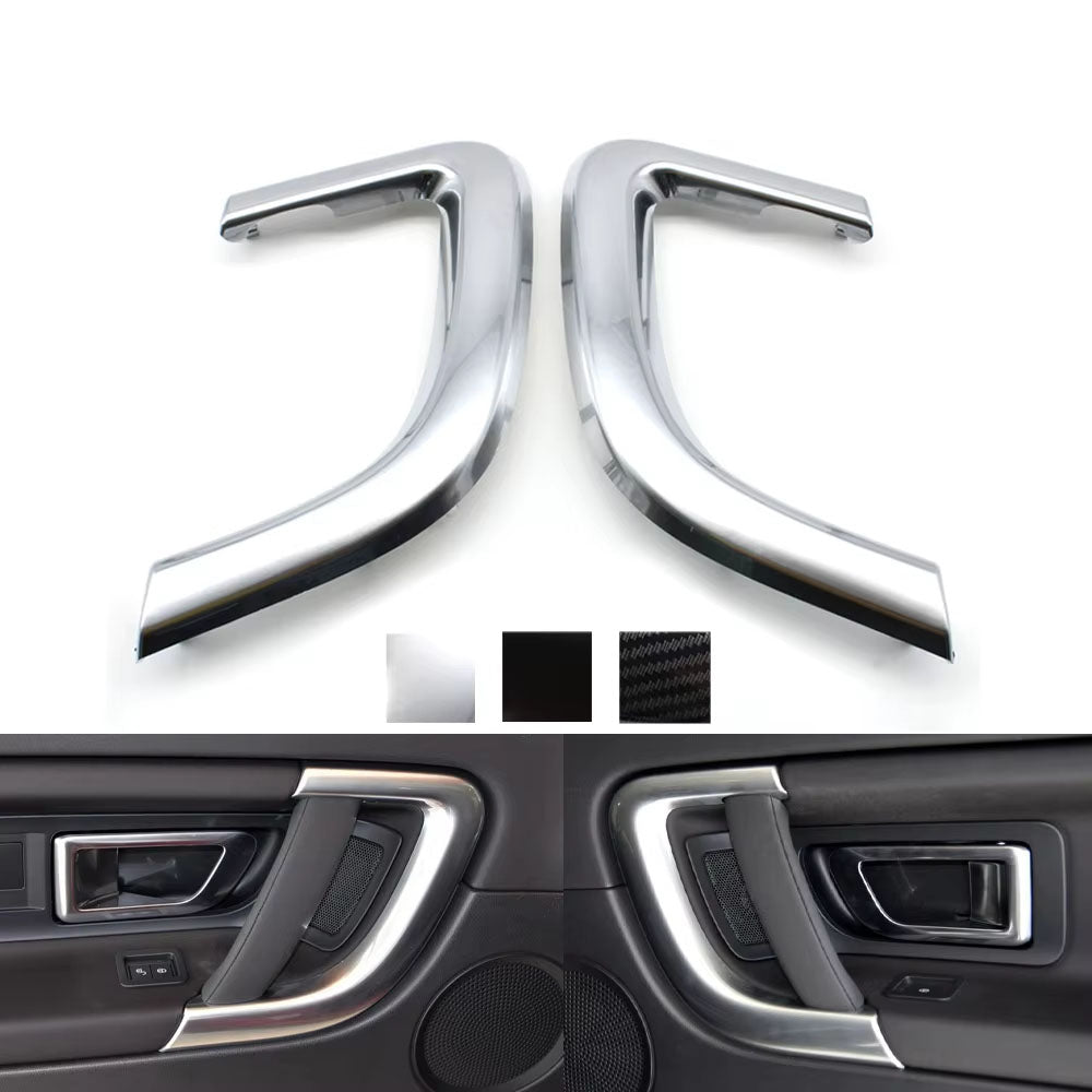 Left Right Car Interior Door Pull Handle Cover Trim Replacement for Land Rover Discovery Sport 2015-2019