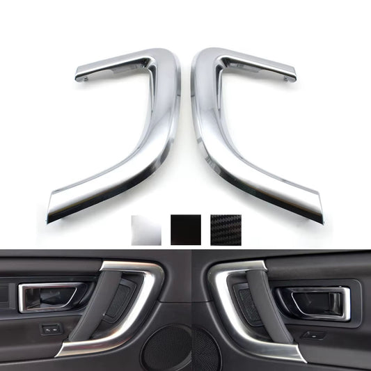 Left Right Car Interior Door Pull Handle Cover Trim Replacement for Land Rover Discovery Sport 2015-2019