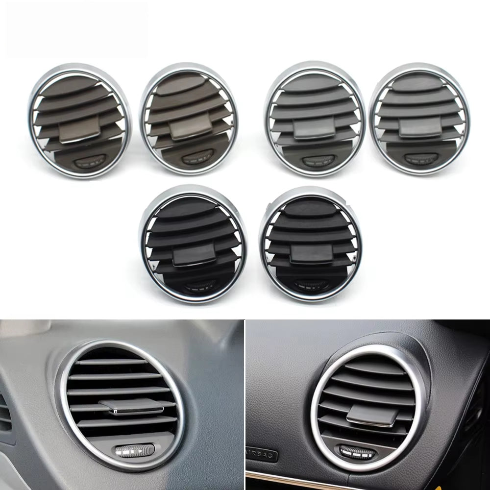 Car Front Dashboard Left Right Central AC Vent Grille Panel Cover For Mercedes Benz W164 M ML GL Class ML300 ML450 2005-2012