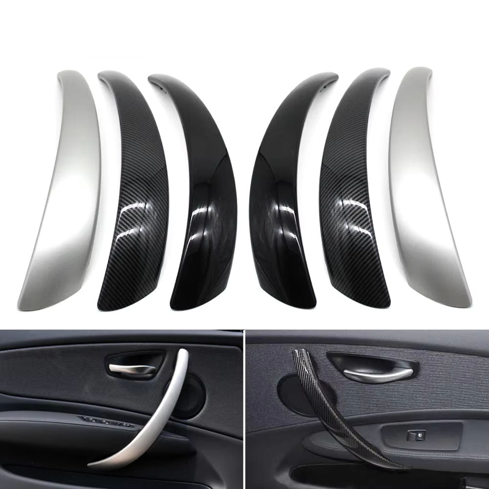 Car Interior Door Left Right Pull Handle Cover Trim For BMW 1 Series E81 E82 E87 E88 2006 2007 2008 2009 2010 2011 2012