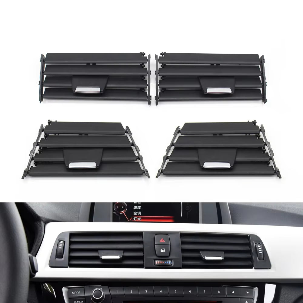 Car Left Right Middle Air Vent Outlet Grille AC Slide Clip Repair Kit For BMW 3 4 Series F30 F31 F34 F35 F32 F33 F36 F82 F83
