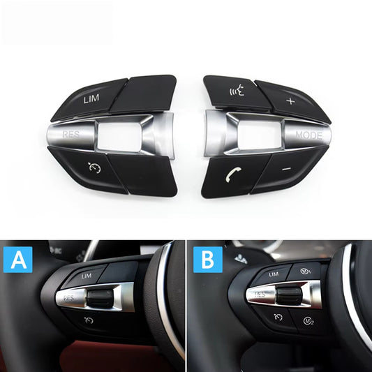 Car Steering Wheel Button Knob Replacement For BMW F10 F11 F30 F31 F34 F01 F02 F07 F06 F12 F25 F26 F15 F16 M2 M3 M4 M5 X5M X6M
