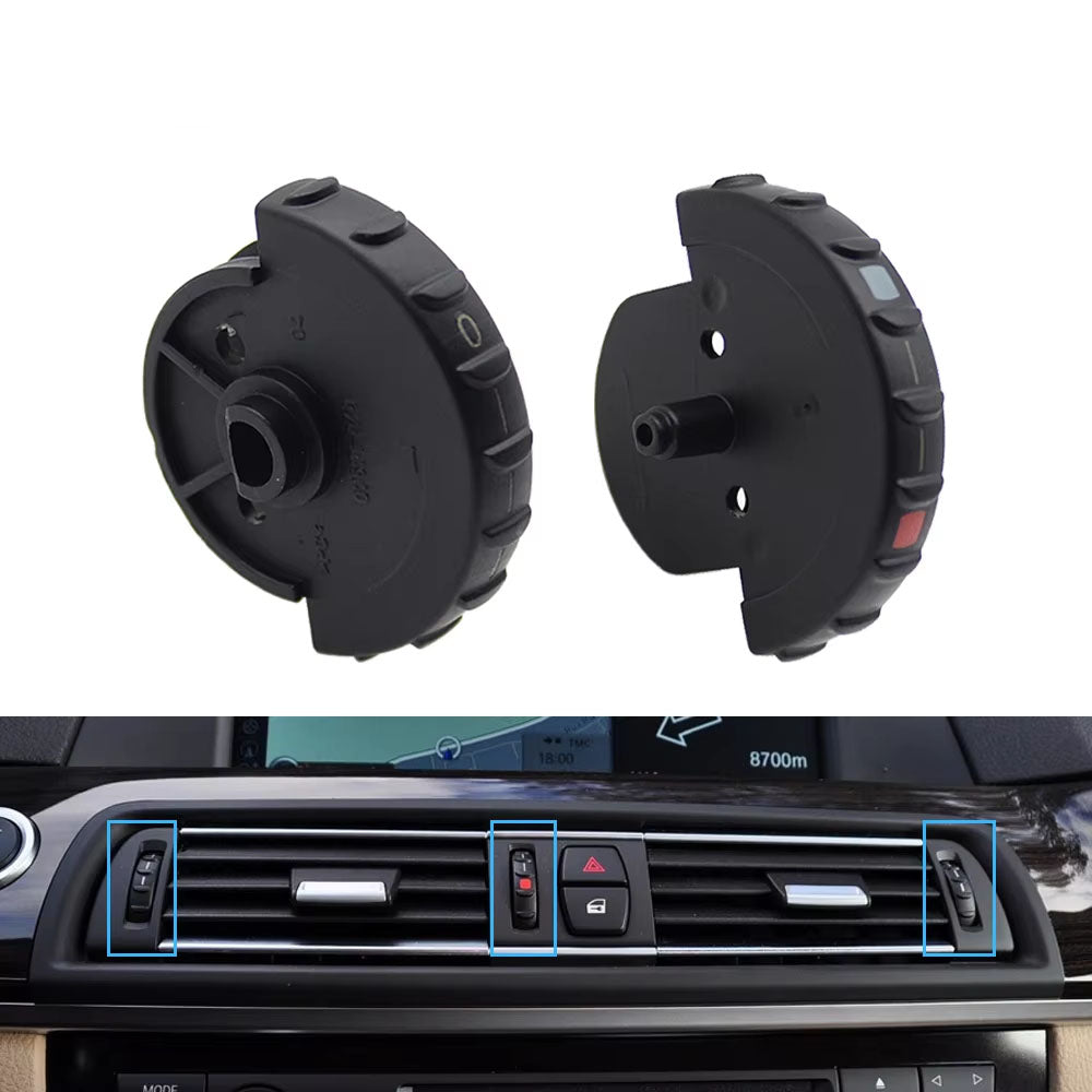 LHD RHD Front Rear Air Conditioning Air Vent Base Roller AC Vent Rolling Wheel For BMW 5 Series F10 F11 520 521 523 525 528 530