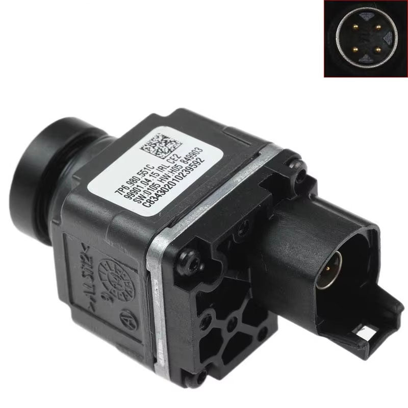 7P6980551C Rear Camera Parking Assist Camera Reversing Assist Camera Car 7P6 980 551 C For Audi A6 C7 Q7 A8 A7 Touareg 11-18