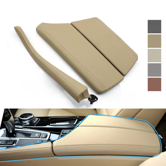 Center Console Lid Armrest Box Cover Panel Leather Trim Strip Replacement For BMW 5 Series F10 F11 F18 520 523 525 528 530 535