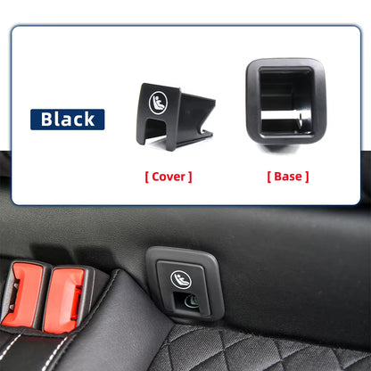 Rear Child Seat Trim Panel Single Cover ISOFIX Child Seat Trim Base Suitable 2GG887233 For Volkswagen Taos SKODA KAROQ