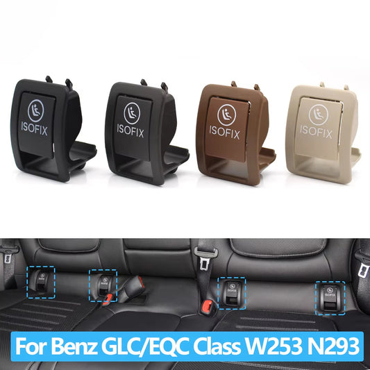W253 Car Rear Child Seat Anchor Safety ISOFIX Cover Restraint For Mercedes Benz GLC Class N293 GLC200 GLC220 GLC300 2059200806