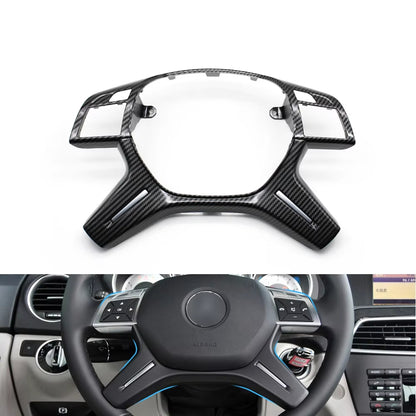 Car Steering Wheel Trim Cover Panel Replacement For Mercedes Benz C E M ML GL GLS G Class W204 W212 W166 W463 A0994640513