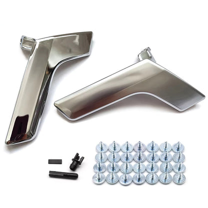 Upgraded Interior Door Left Right Chromed Pull Handle Replacement For Mercedes Benz W204 C-Class GLK300 C180 C200 C300