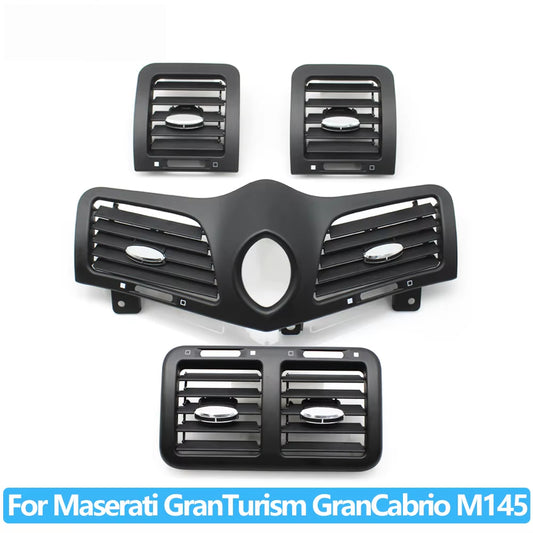 Car Front Rear Central Dashboard Left Right Middle AC Vent Air Vent Panel Cover For Maserati GranTurism GranCabrio GT GC M145